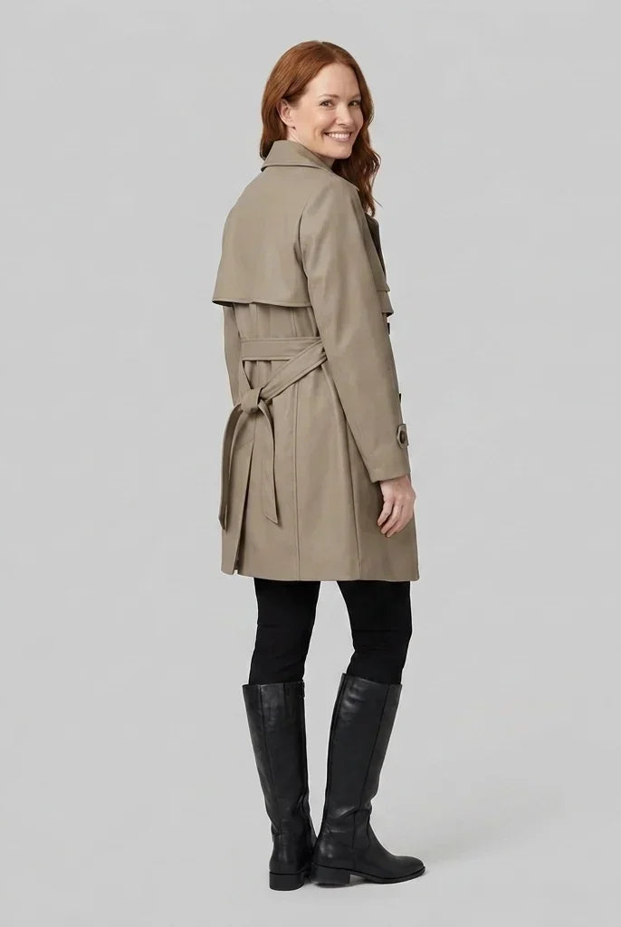 Women's Belted Trench Coat, image 5