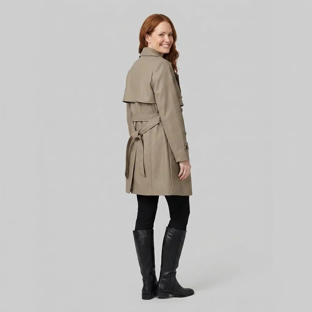 Women's Belted Trench Coat, image 5