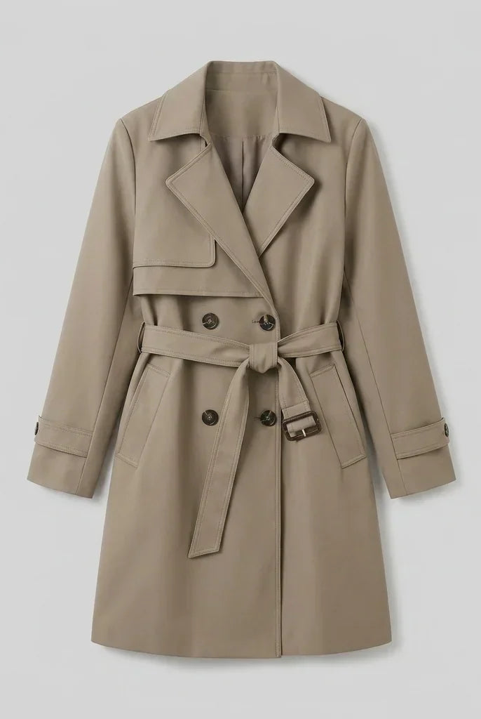Women's Belted Trench Coat, image 6