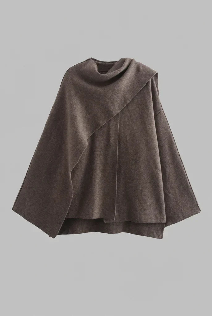 Women's Draped Wrap Cape, image 5