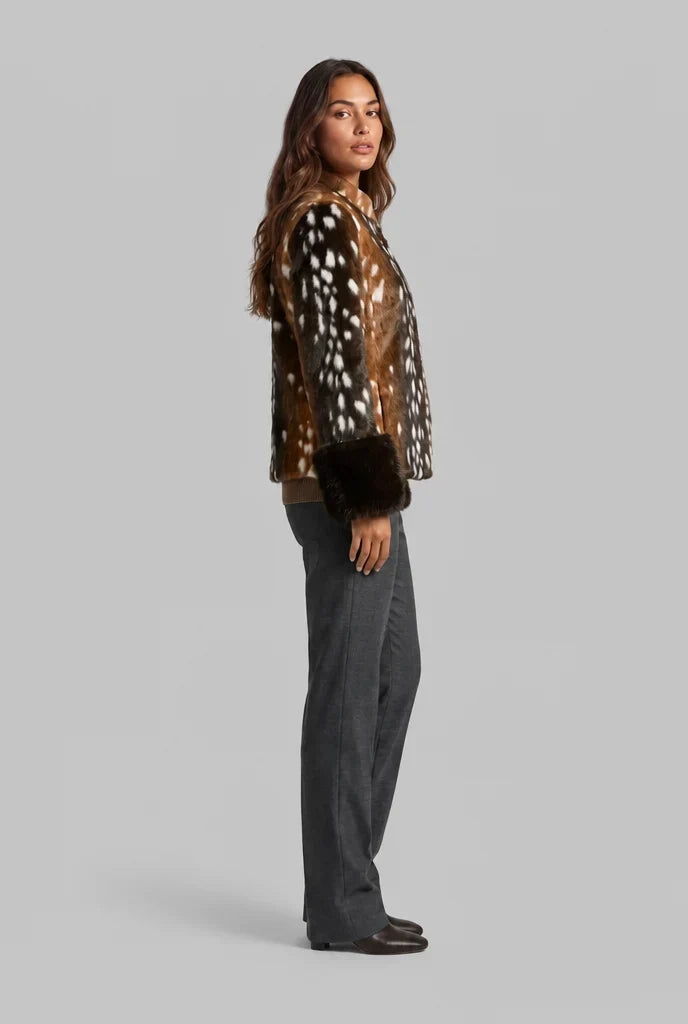 Women's Spotted Print Jacket, image 5