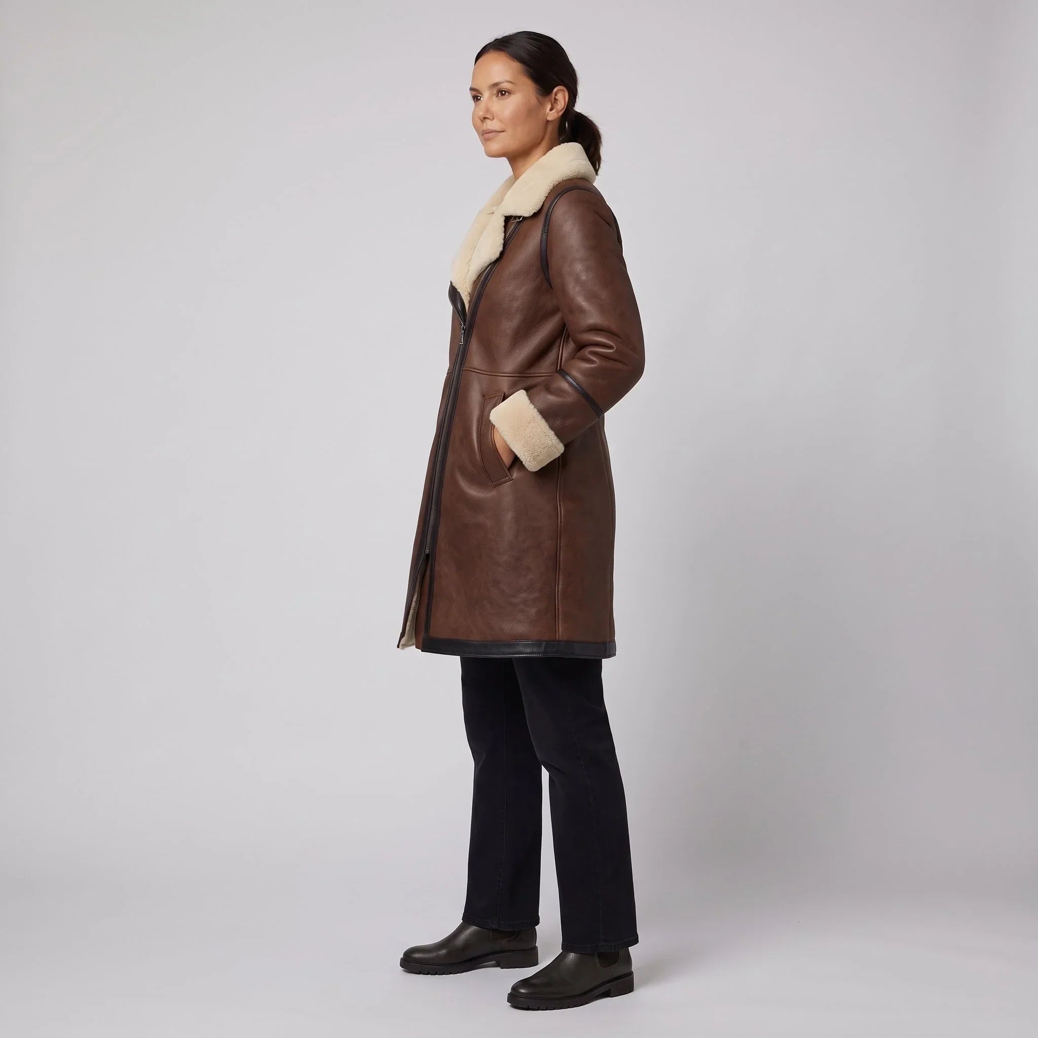 Women's Aviator Coat, image 3