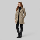Women's Belted Trench Coat, image 4