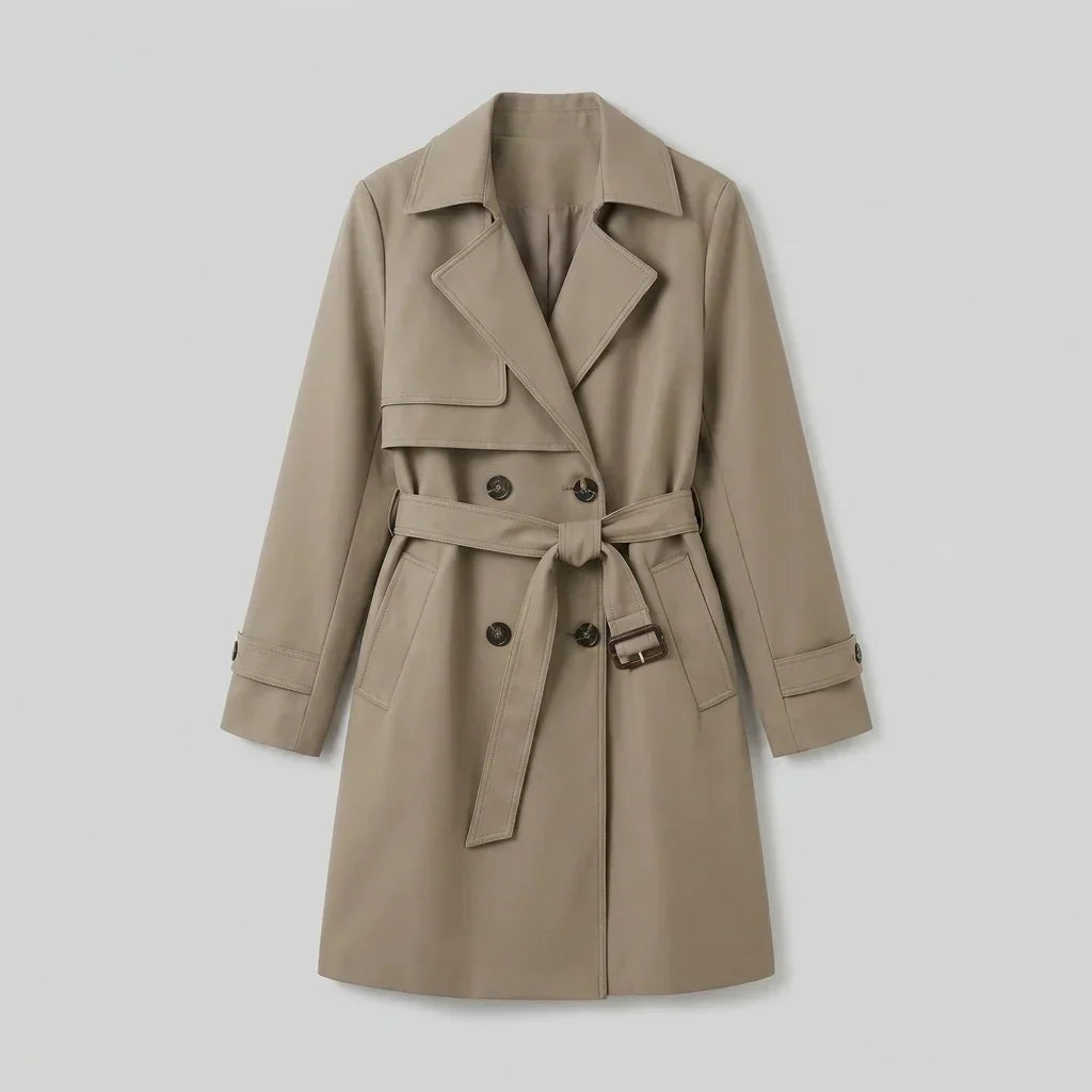 Women's Belted Trench Coat, image 6