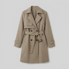 Women's Belted Trench Coat, image 6