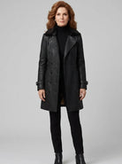 Women's Double-Breasted Coat, image 2