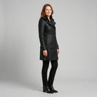 Women's Double-Breasted Coat, image 4