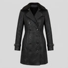 Women's Double-Breasted Coat, image 6