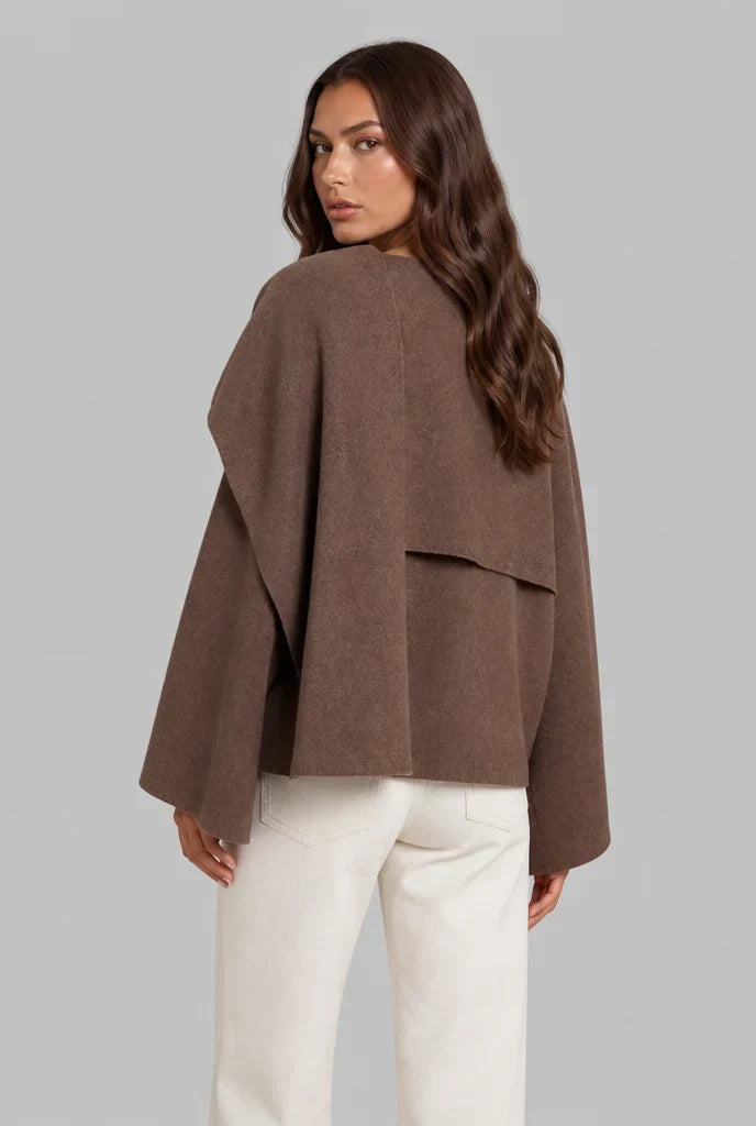 Women's Draped Wrap Cape, image 4