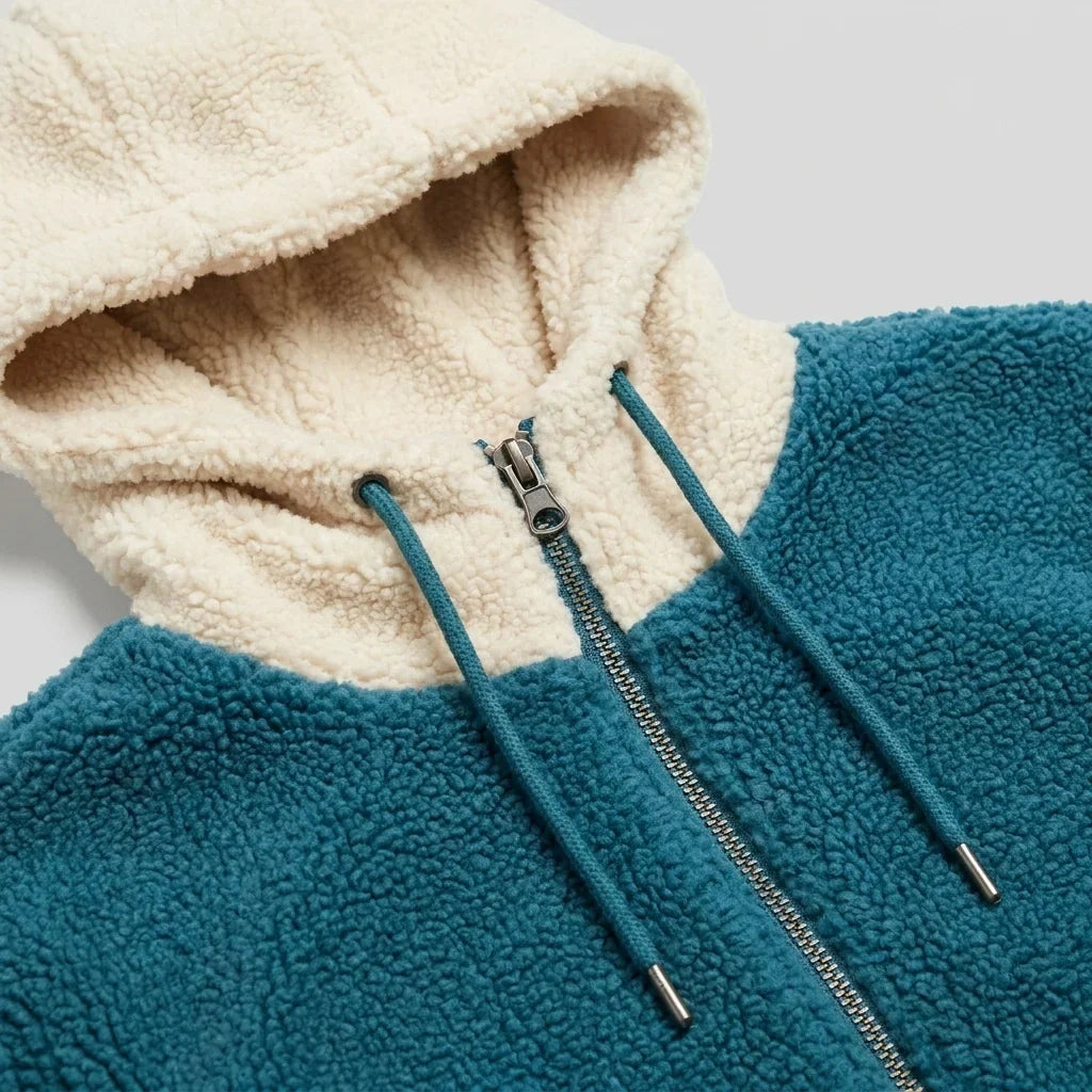 Women's Hooded Zip Coat, image 6