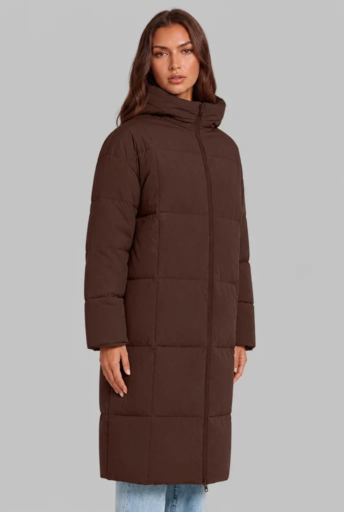 Women's Maxi Puffer Coat, image 3