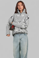 Women's Paisley Zip Jacket