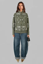 Women's Paisley Zip Jacket, image 3