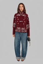 Women's Paisley Zip Jacket, image 6