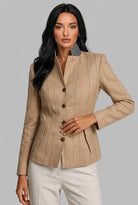 Women's Pinstripe Blazer
