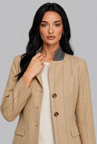 Women's Pinstripe Blazer, image 2