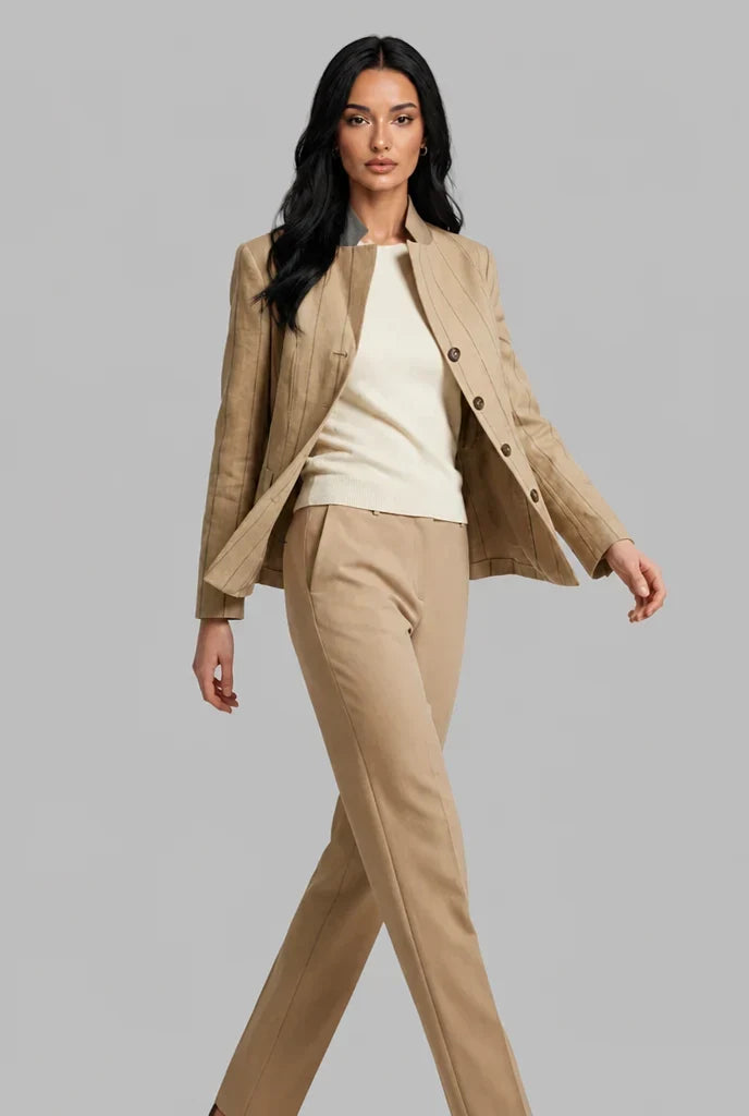 Women's Pinstripe Blazer, image 5
