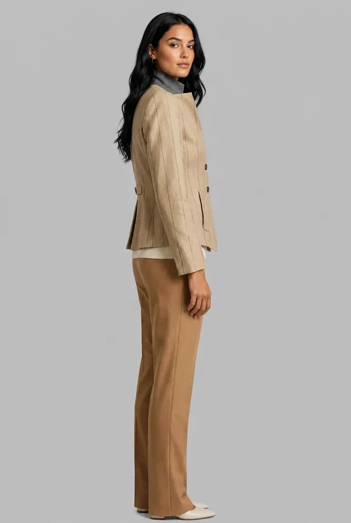 Women's Pinstripe Blazer, image 6