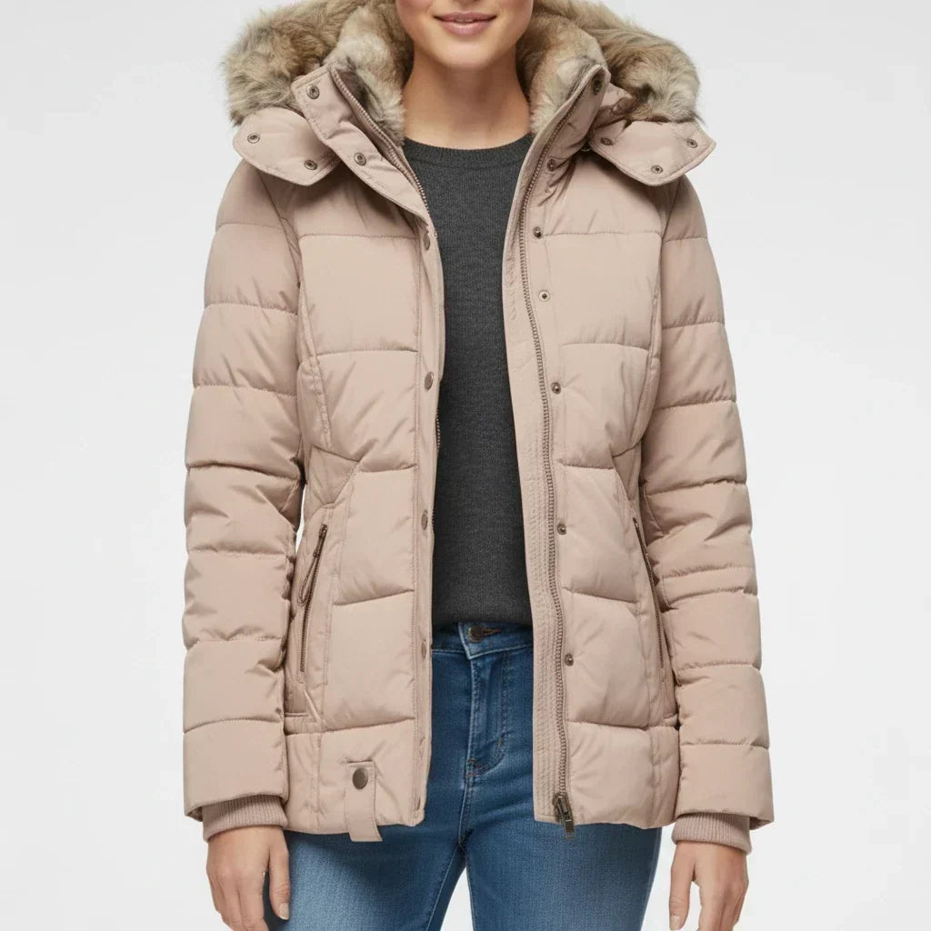 Women's Quilted Puffer Jacket, image 9