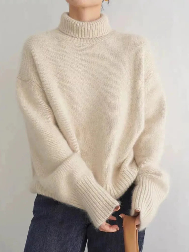 Women's Roll Neck Jumper, image 2