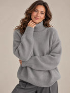 Women's Roll Neck Jumper, image 3