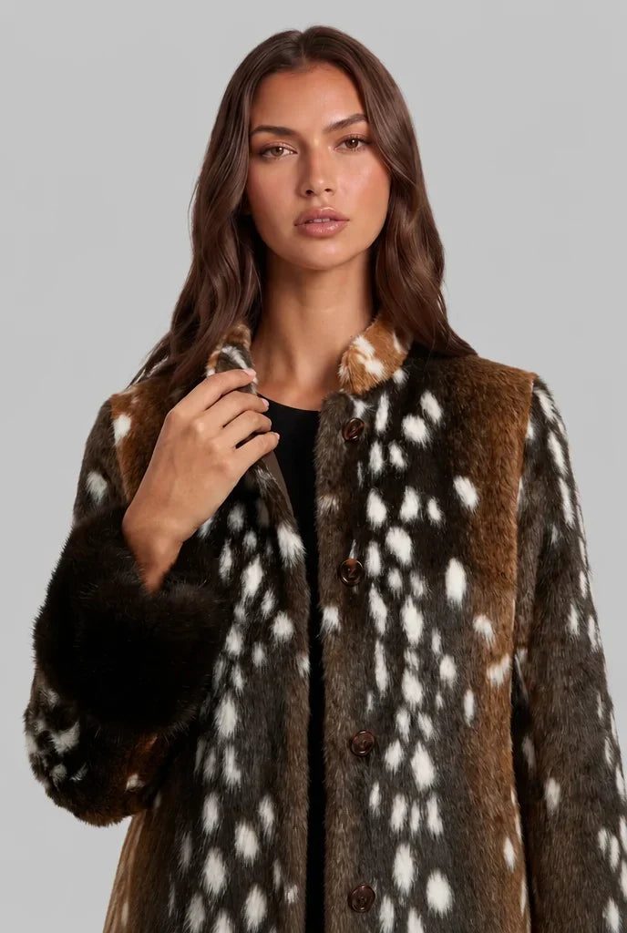 Women's Spotted Print Jacket, image 2