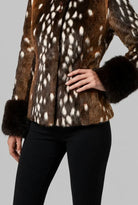 Women's Spotted Print Jacket, image 4