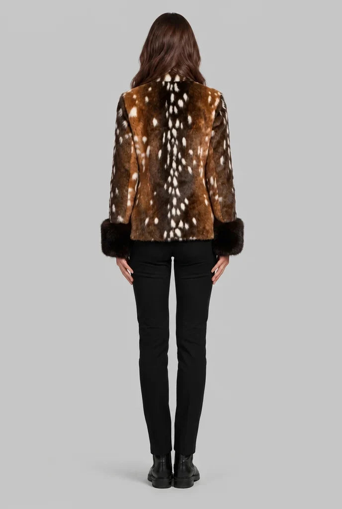 Women's Spotted Print Jacket, image 6